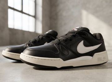 Nike Court Vision Low Black/White – Original Thrifted Sneakers | AWRA