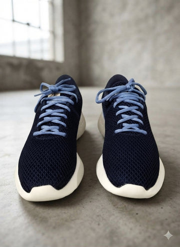 Navy Blue Athletic Unisex Running Shoe |AWRA