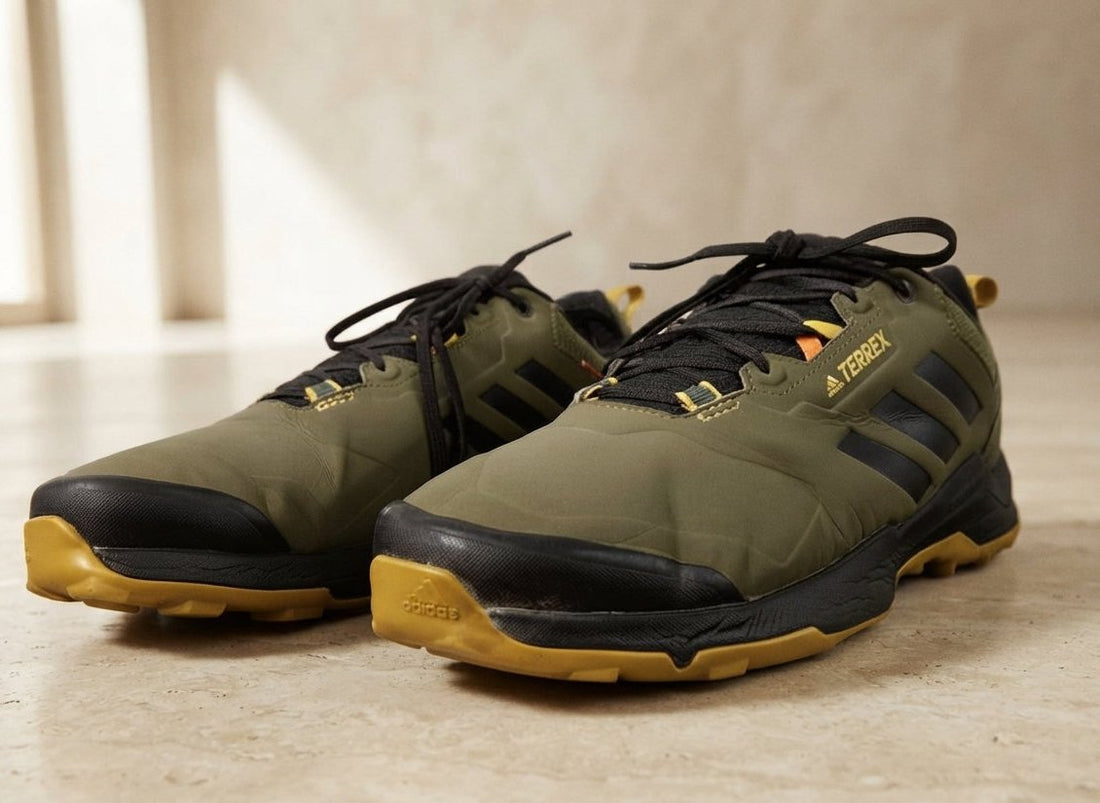 Adidas Terrex Olive Green Outdoor Hiking Shoes | AWRA