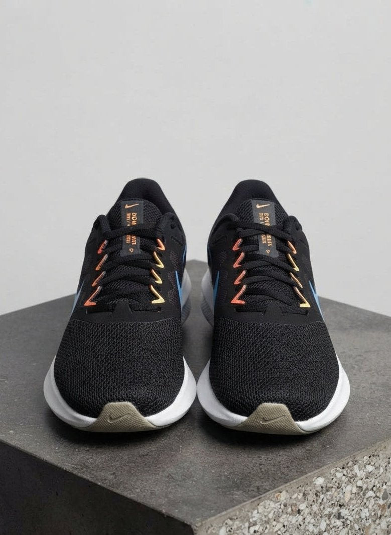 Athletic Black Mesh Nike Downshifter Running Shoes | AWRA
