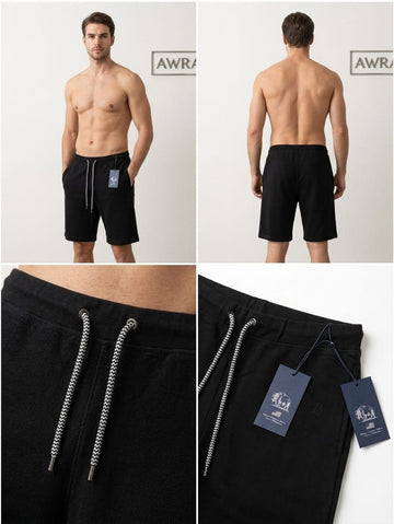 AWRA men's black casual shorts