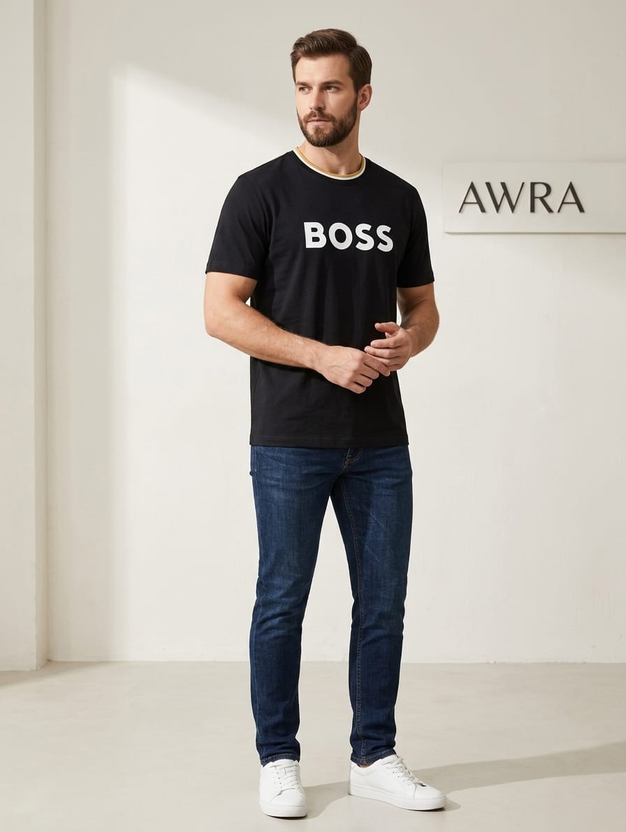 Hugo Boss black t-shirt for men