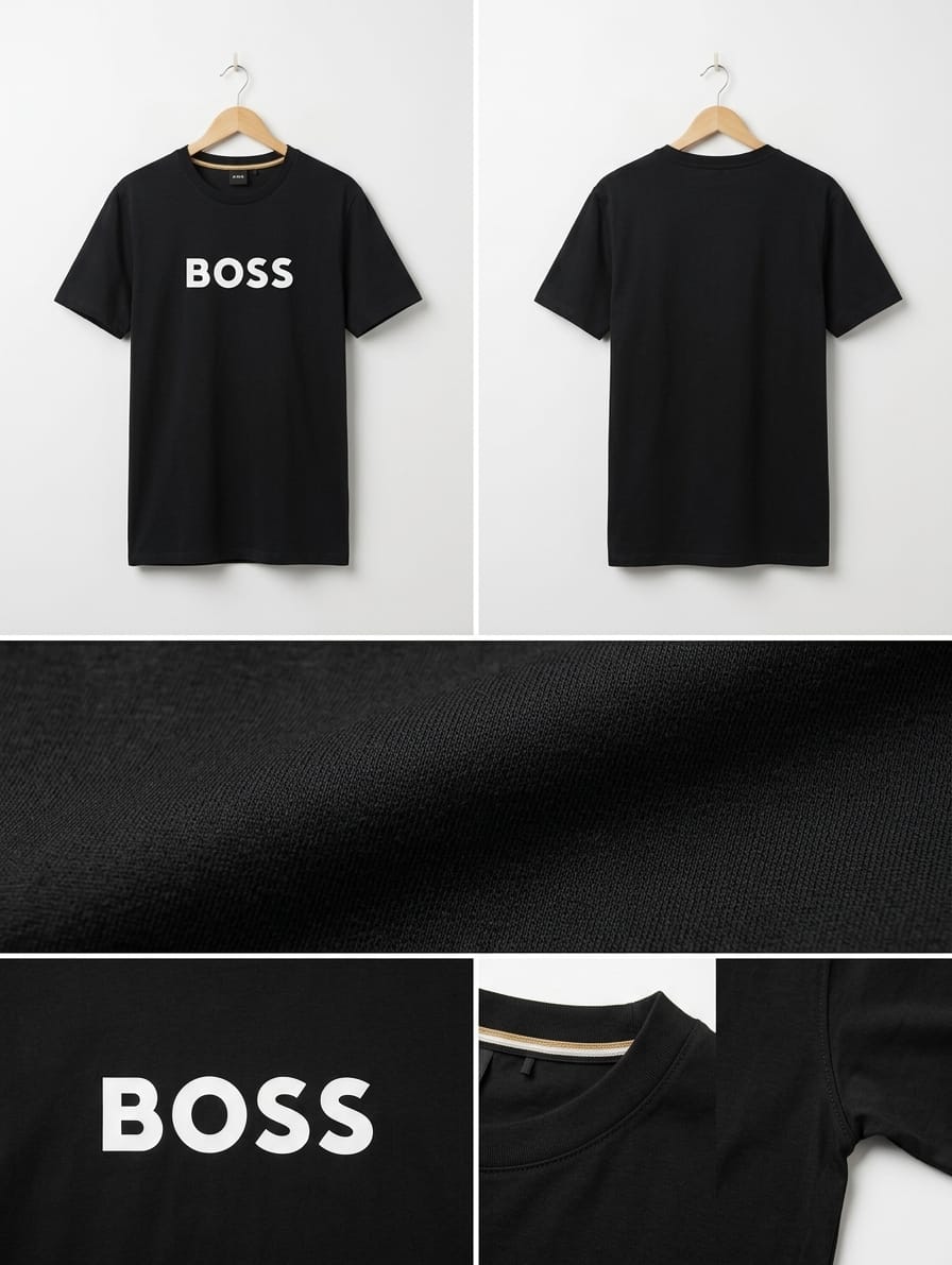 Hugo Boss black t-shirt for men