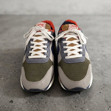 Multi-Color Mesh and Suede Athletic Sneaker |AWRA