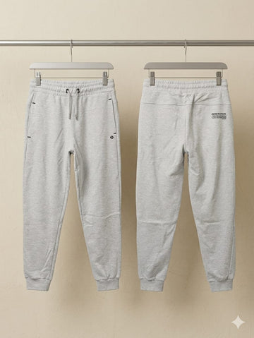 Men’s Premium Tech Fleece Joggers – Light Grey Melange